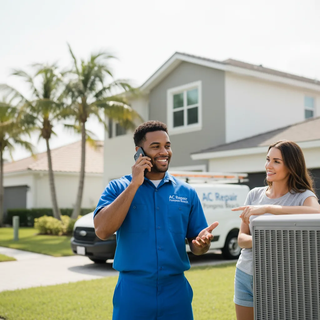 AC Repair Pompano Beach customer support in Pico Rivera